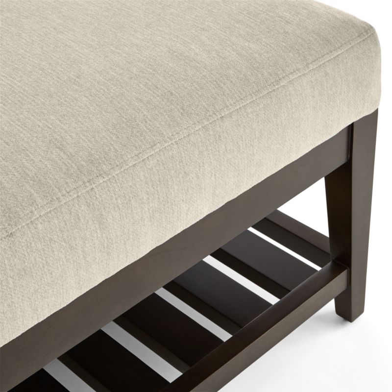 Nash Rectangular Ottoman with Slats - image 4 of 5