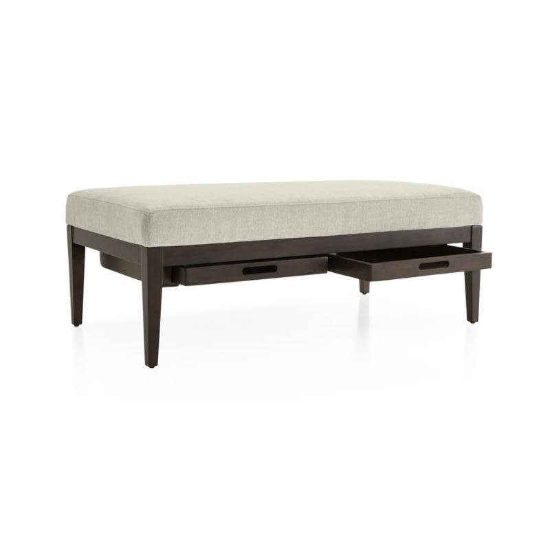 Nash Rectangular Ottoman with Tray - image 4 of 8