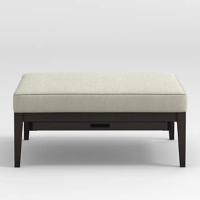 Nash Square Ottoman with Tray