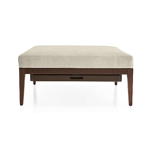 Nash Square Ottoman with Tray