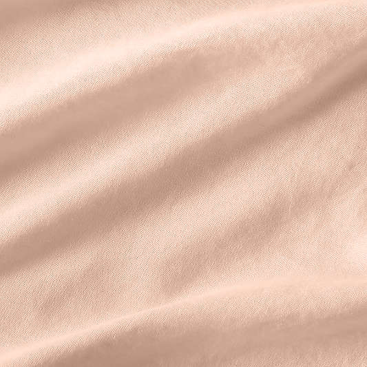 Aire Natural Hemp Elegant Pink King Duvet Cover