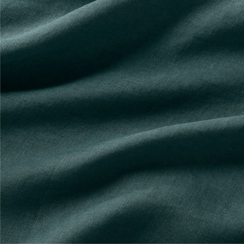 New Natural Hemp Sea Green Full Bed Sheet Set