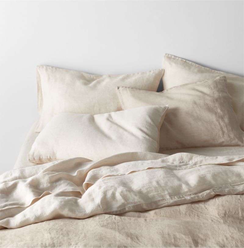New Natural Hemp King Duvet Cover