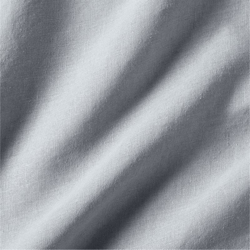 New Natural Hemp Smoke Blue King Duvet Cover - image 4 of 6