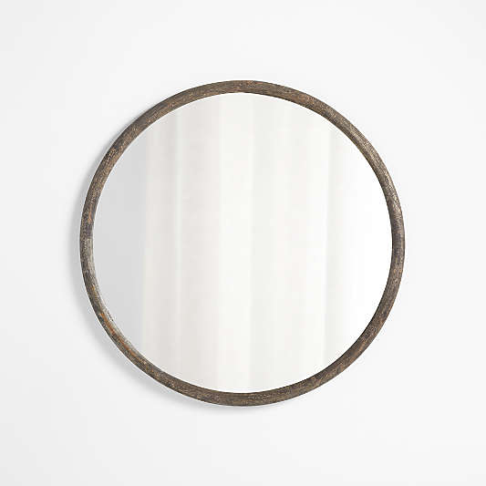 Round Wall Mirrors Crate & Barrel