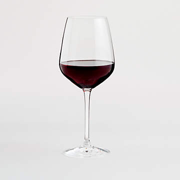 Red Wine Glasses – Large Wine Glasses, Hand Blown Long Stem Wine
