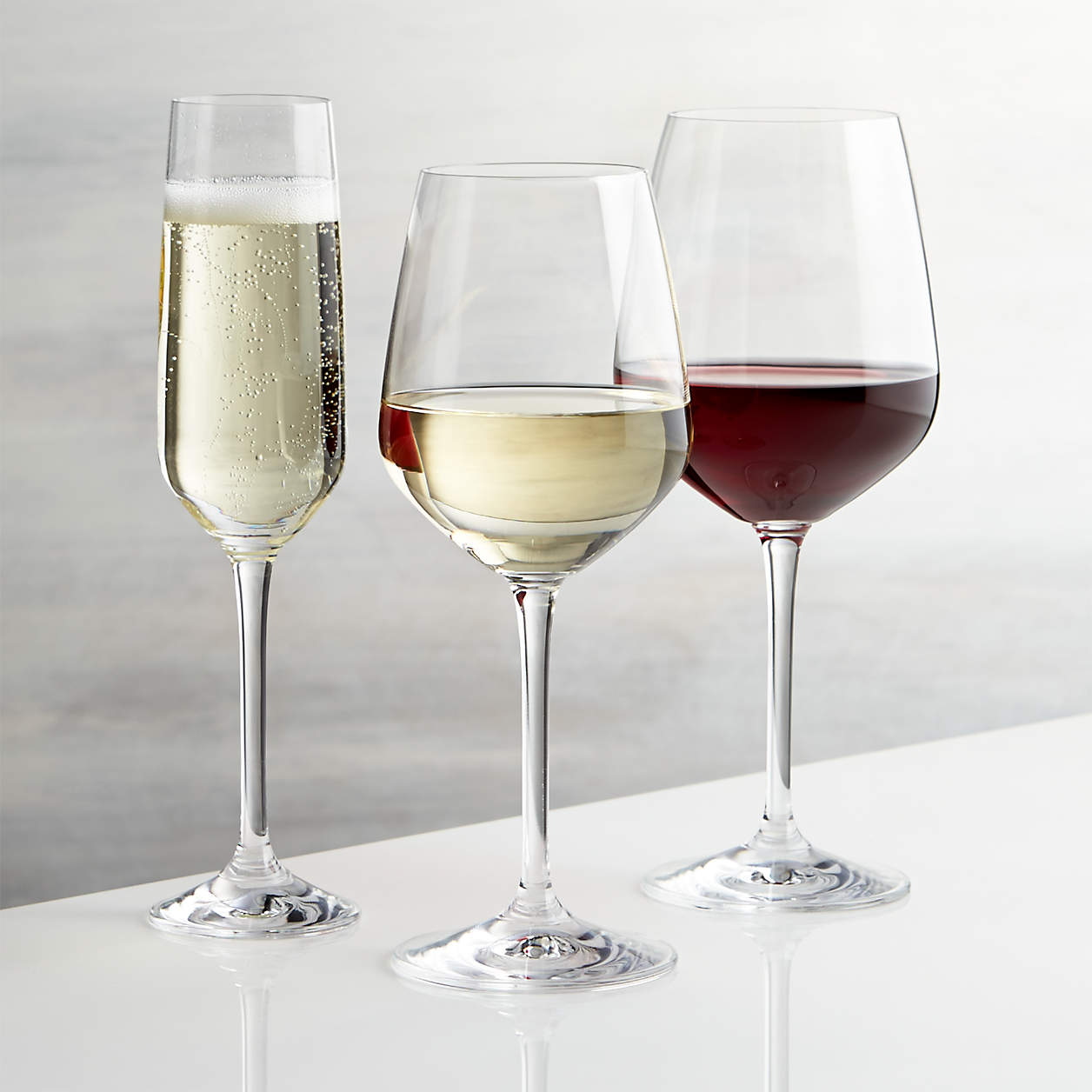 Nattie Wine Glasses Crate & Barrel