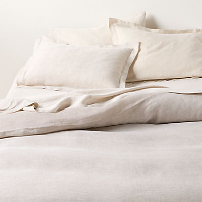 View New Natural Hemp King Duvet Cover details