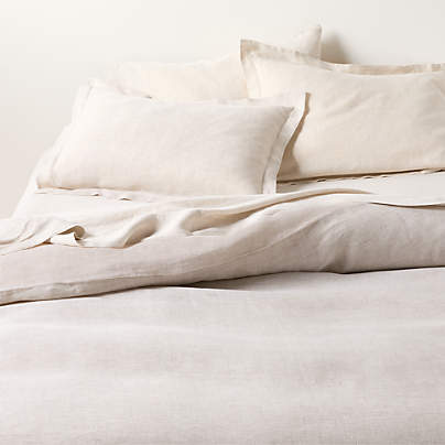 New Natural Hemp Full/Queen Duvet Cover