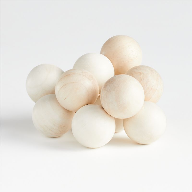 Viewing product image Natural Wooden Baby Beads - image 1 of 7