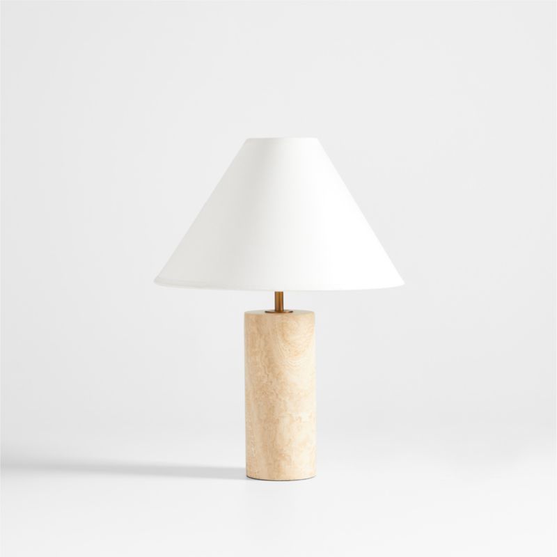 Navagio Travertine Table Lamp 18.5" - image 4 of 8