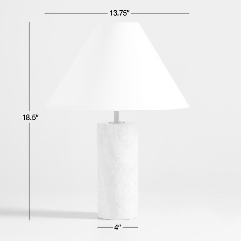 View Navagio Travertine Table Lamp 18.5" - image 2 of 8