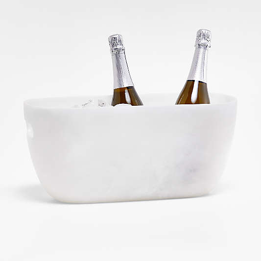 Naya White Resin Beverage Tub