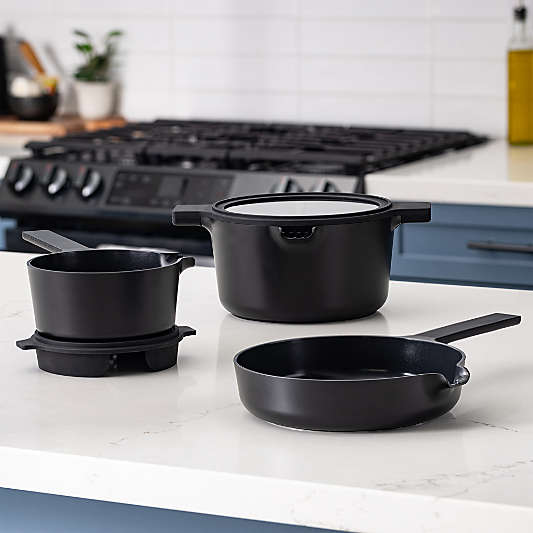 Alva Neat Black 5-in-1 Cookware Set