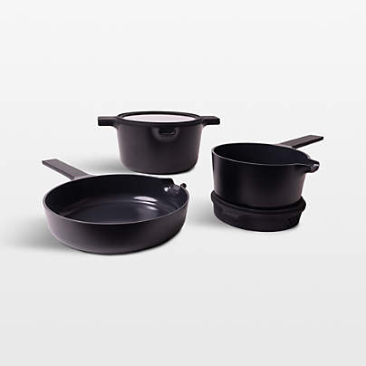 Alva Neat Black 5-in-1 Cookware Set