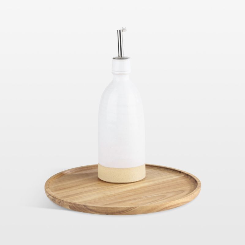 NeatMethod Small Acacia Wood Lazy Susan - image 0 of 6