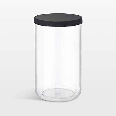 Neat Method Pantry 10-Piece Spice Jar Set - Black