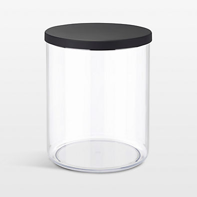 View NeatMethod XL Clear Canister with Black Lid details