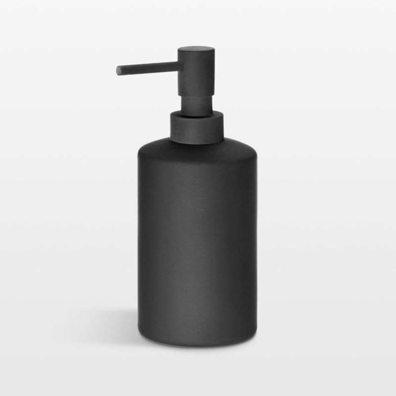 NeatMethod Black Ceramic Soap Dispenser