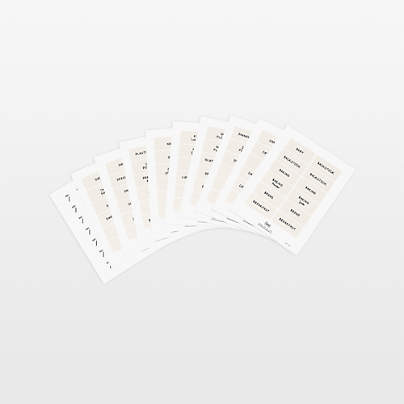 NeatMethod Bone White Pantry Labels Set