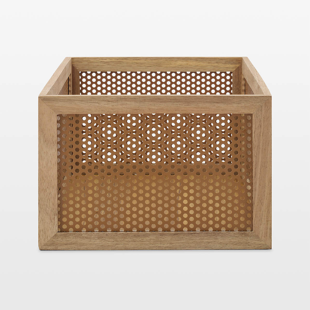 Handmade Wood Woven Basket – NestInOrder