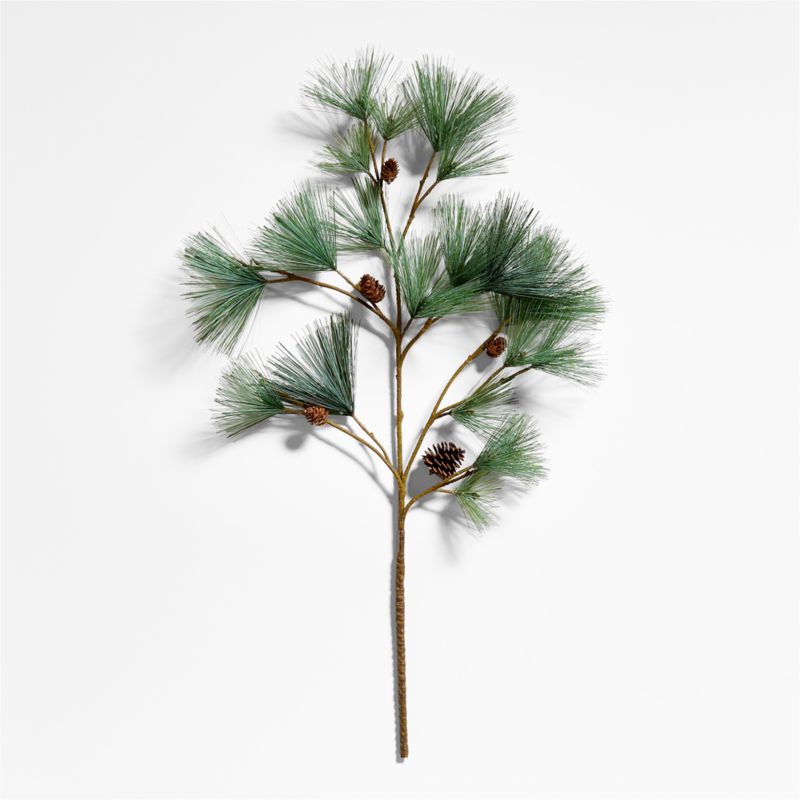 Faux Pine Needle Stem with Pinecones 38" - image 0 of 7