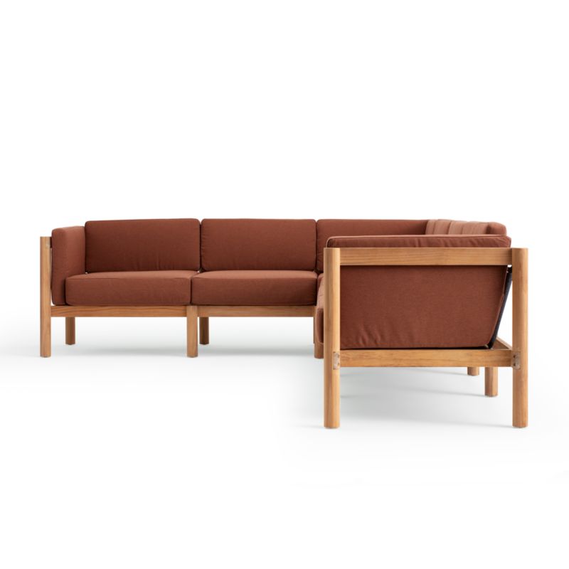 Neighbor ™ Haven Rust 6-Piece Outdoor Sectional - image 3 of 5