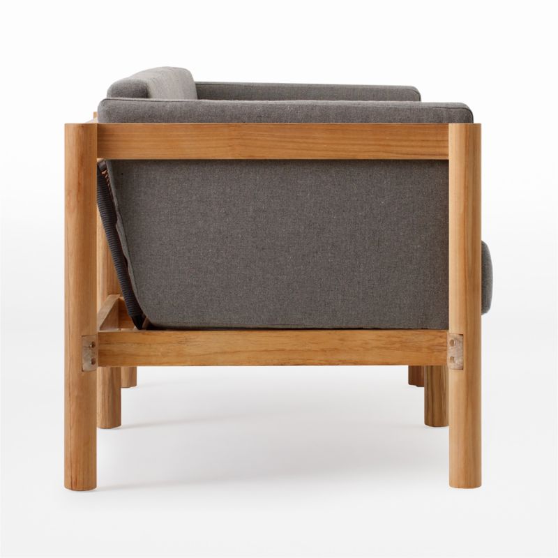 Neighbor ™ Haven 66" Greystone Outdoor Loveseat - image 3 of 5