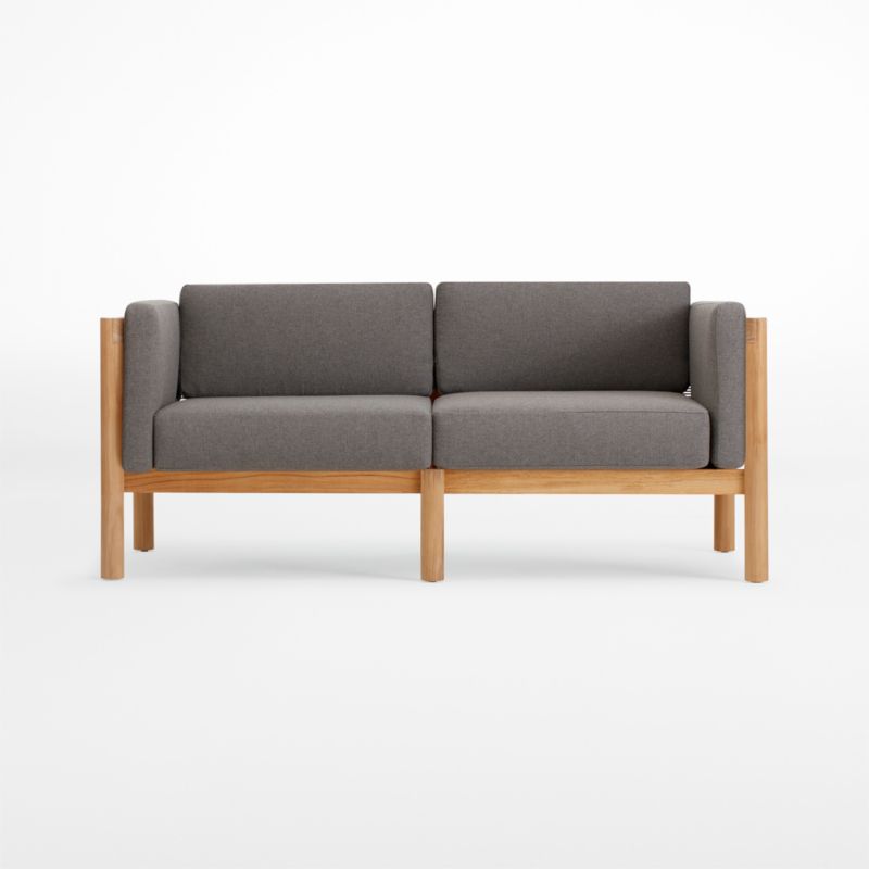 Neighbor ™ Haven 66" Greystone Outdoor Loveseat - image 0 of 5