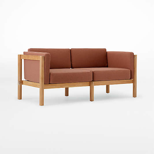 Neighbor ™ Haven 66" Rust Outdoor Loveseat