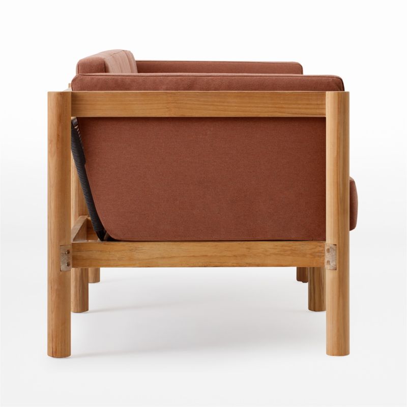 Neighbor ™ Haven 66" Rust Outdoor Loveseat - image 3 of 5