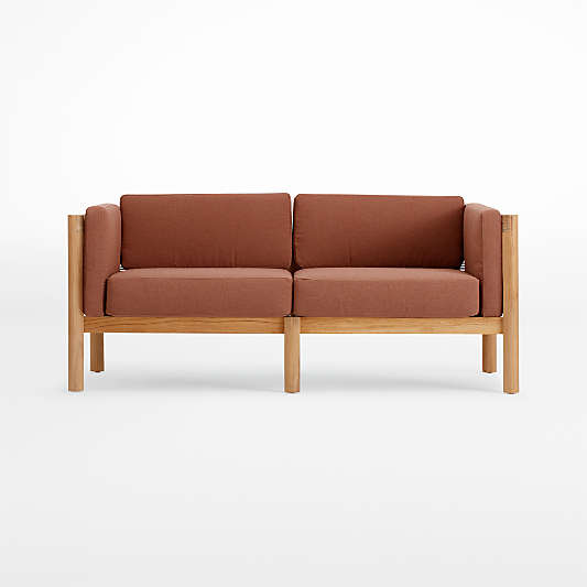 Neighbor ™ Haven 66" Rust Outdoor Loveseat