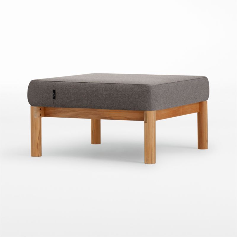 Neighbor ™ Haven Greystone Outdoor Ottoman - image 2 of 3