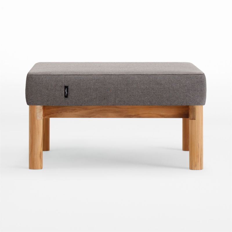 Neighbor ™ Haven Greystone Outdoor Ottoman - image 0 of 3