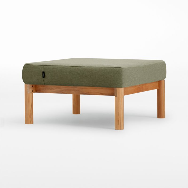 Neighbor ™ Haven Leaf Green Outdoor Ottoman - image 2 of 3