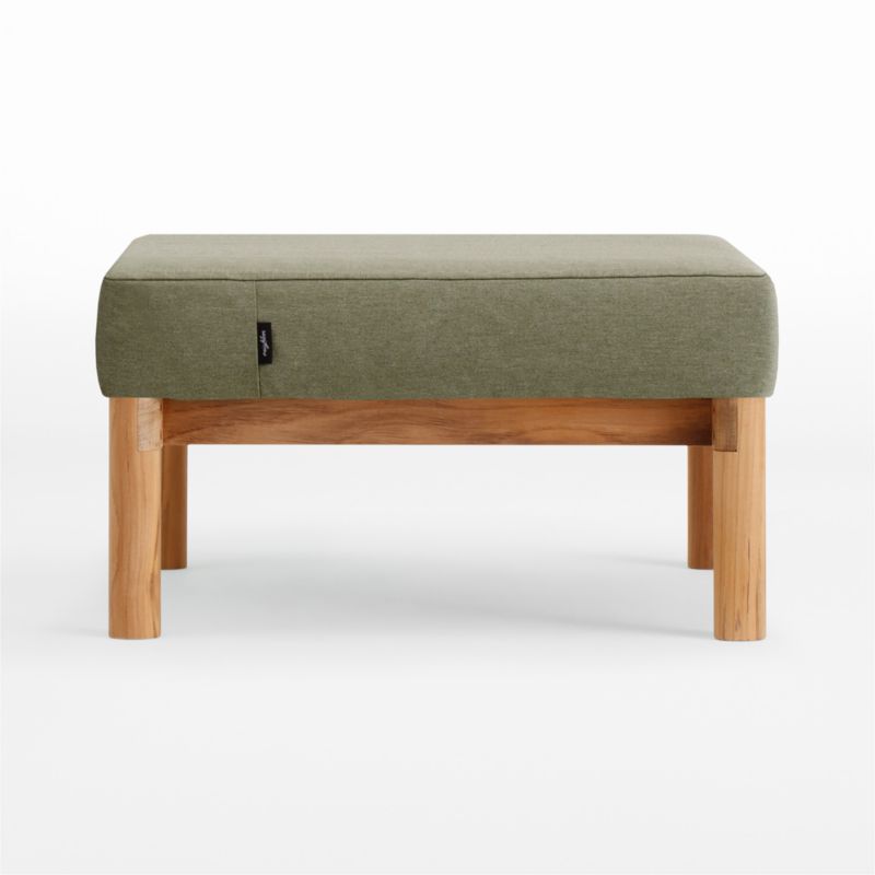 Neighbor ™ Haven Leaf Green Outdoor Ottoman - image 0 of 3