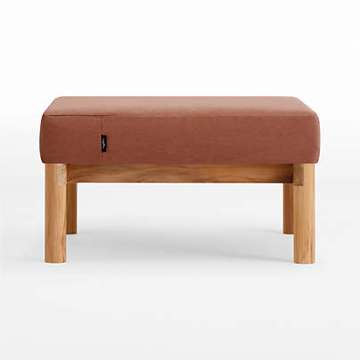 Neighbor ™ Haven Rust Outdoor Ottoman