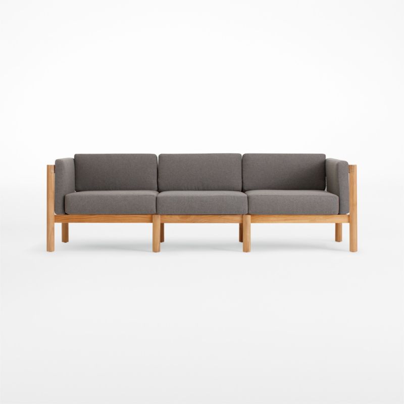 Neighbor ™ Haven 93" Greystone Outdoor Sofa - image 0 of 6