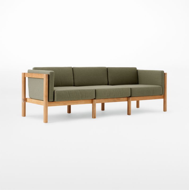 Neighbor ™ Haven 93" Leaf Green Outdoor Sofa - image 2 of 6