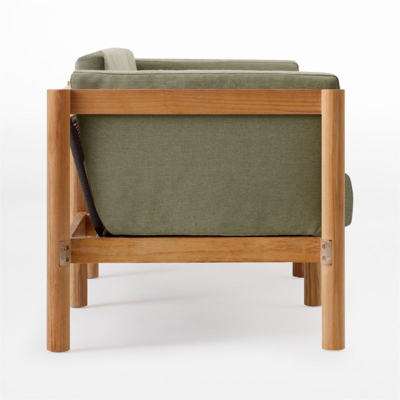 Neighbor ™ Haven 93" Leaf Green Outdoor Sofa - image 3 of 6