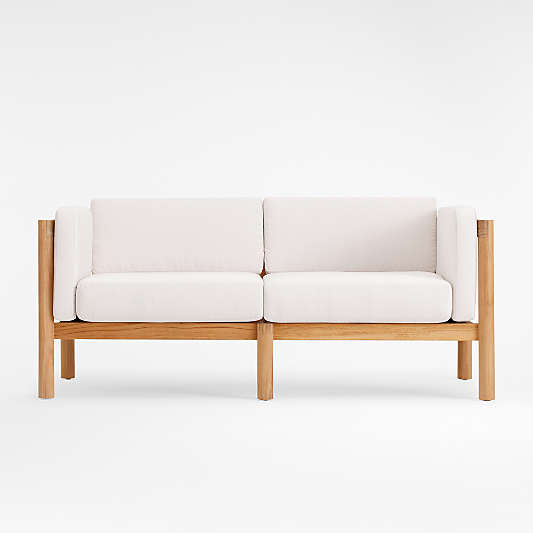 Neighbor ™ Haven 66" Canvas Outdoor Loveseat