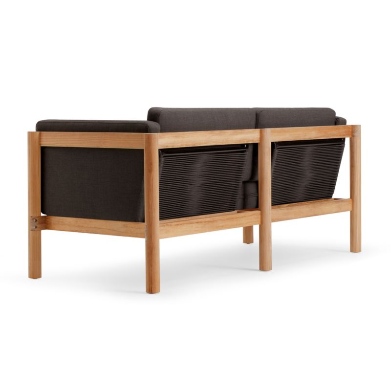 Neighbor ™ Haven 66" Coal Outdoor Loveseat - image 4 of 5