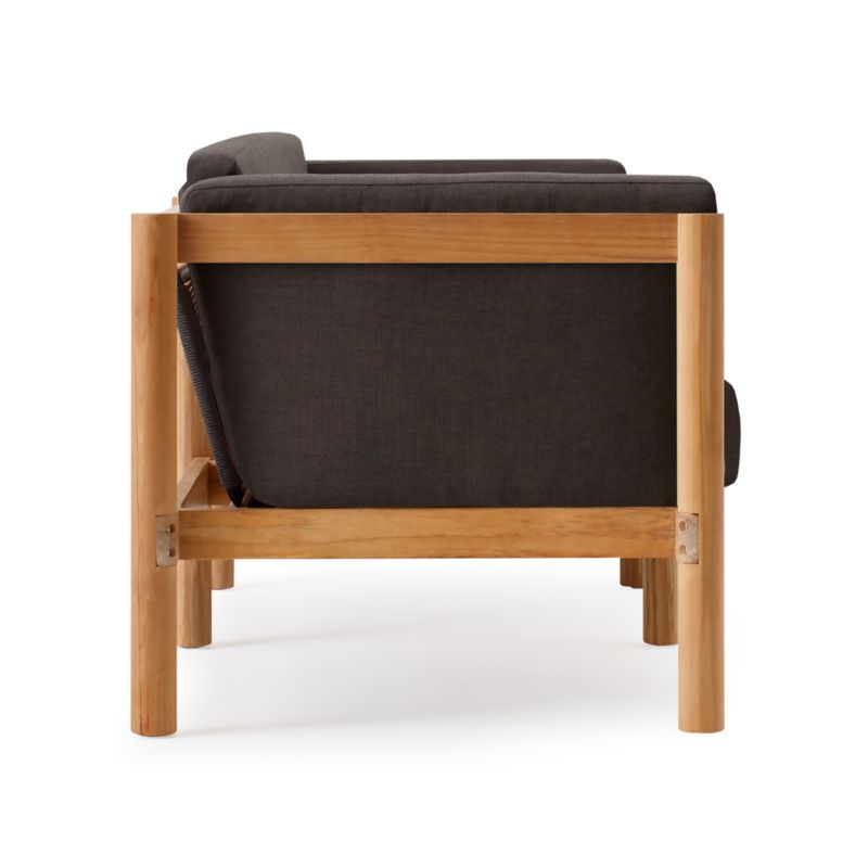 Neighbor ™ Haven 66" Coal Outdoor Loveseat - image 3 of 5