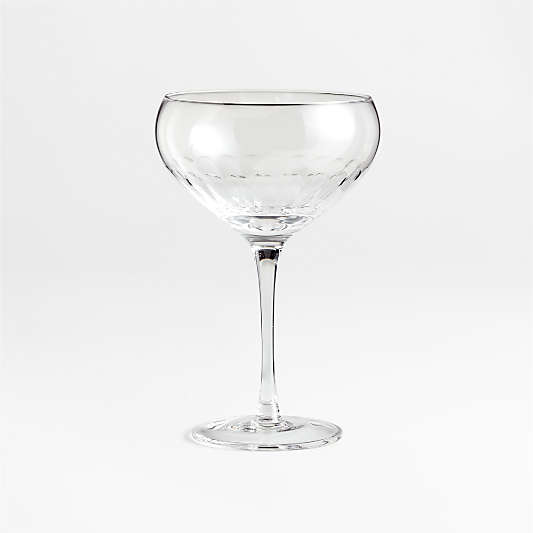 Niels 10-Oz. Etched Coupe Glass