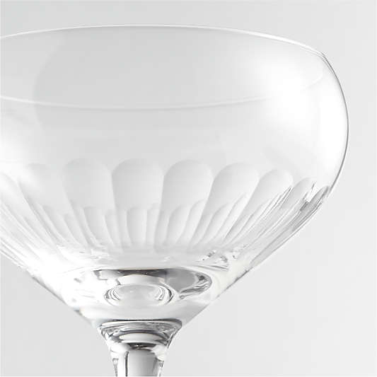 Niels 10-Oz. Etched Coupe Glass