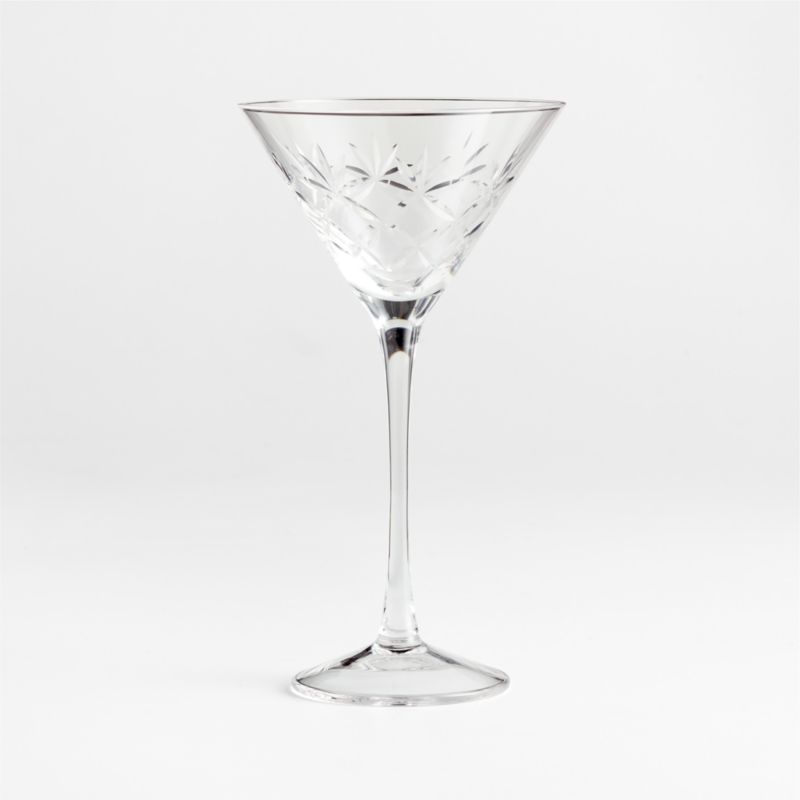 Niels 6-Oz. Etched Martini Glass - image 1 of 6