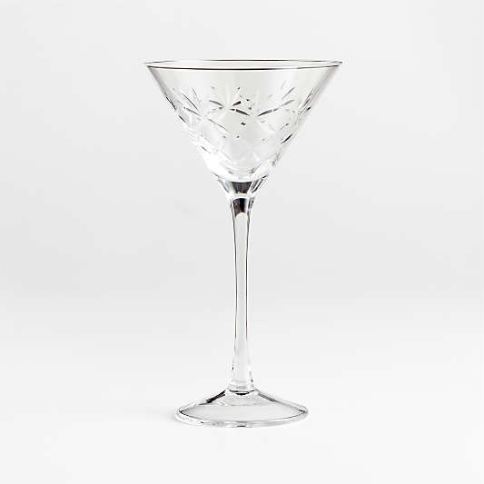 Niels 6-Oz. Etched Martini Glass