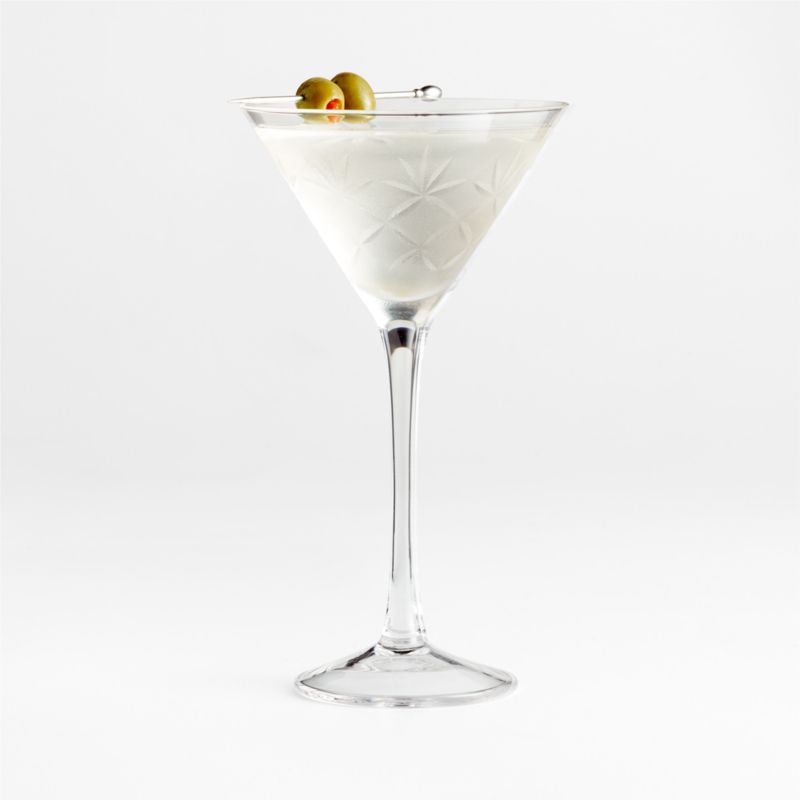 Niels 6-Oz. Etched Martini Glass - image 0 of 6