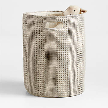 Cork Top Laundry Hamper