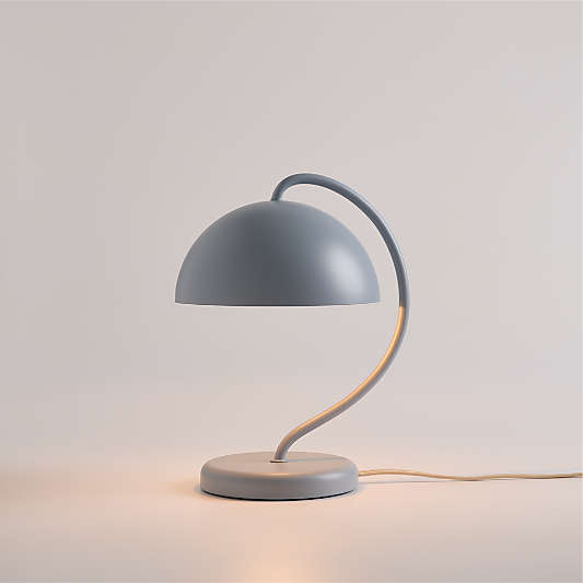 Nello Blue Metal Desk Lamp